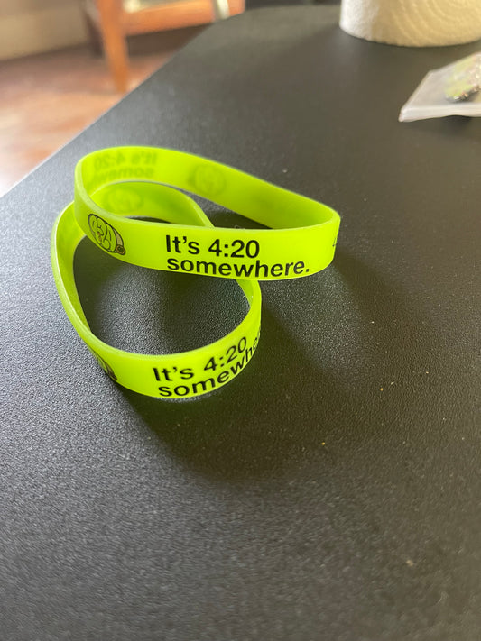 It’s 4:20 Somewhere Glow Bracelet