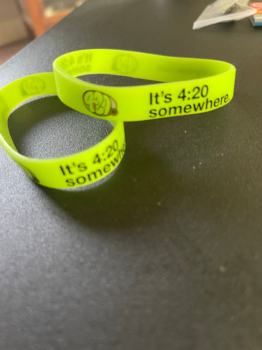 It’s 4:20 Somewhere Glow Bracelet